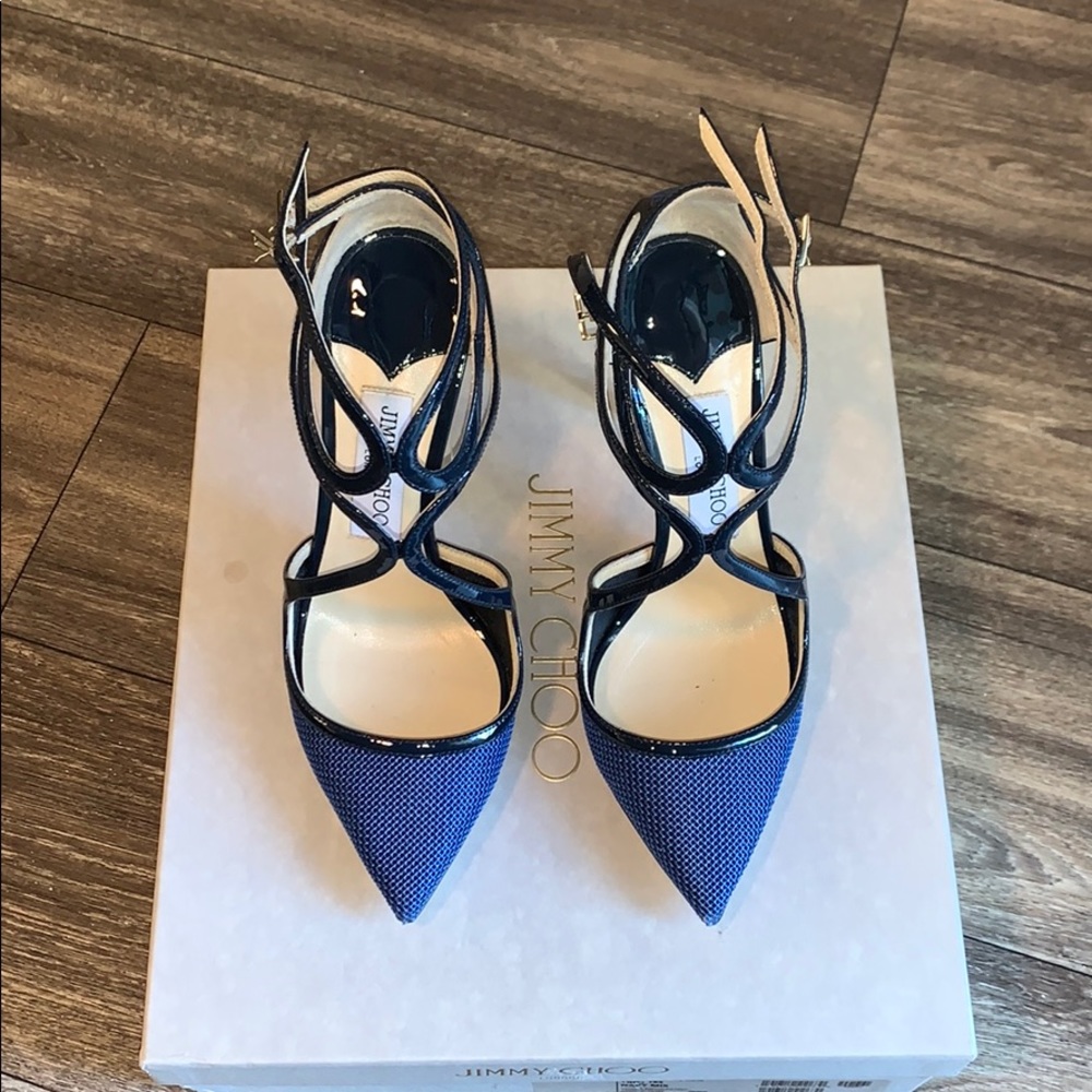 Jimmy Choo strappy heels